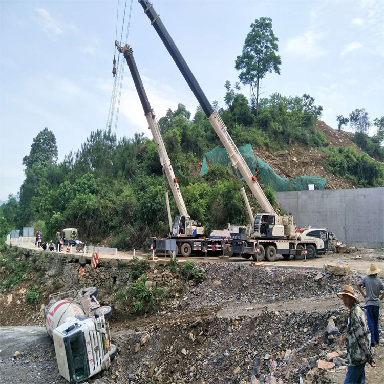 眉山眉山24小时应急道路救援吊装吊装现场实拍